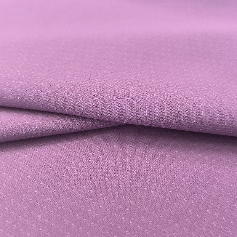 Nylon Spandex Perforated Warp Satin Fabric factory